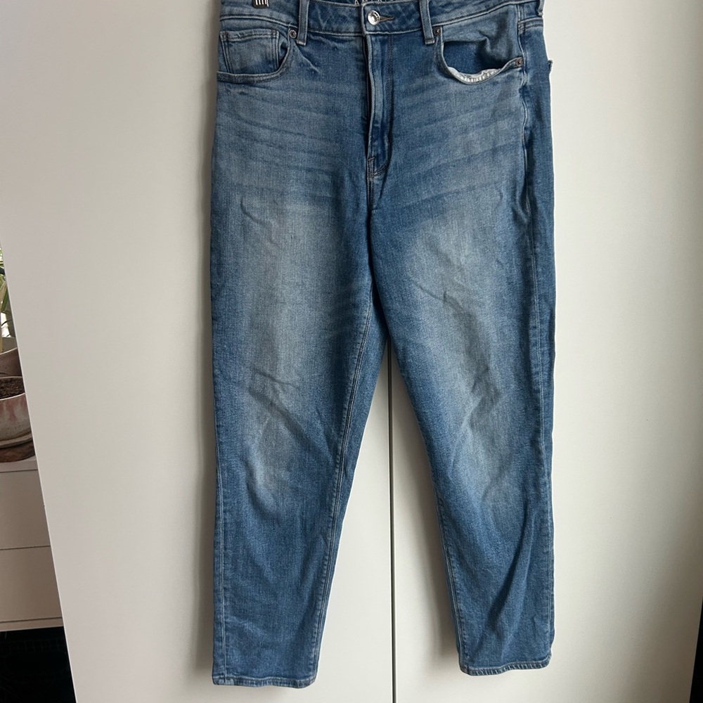 American Eagle Outfitters Women's Blue Mom Jeans
